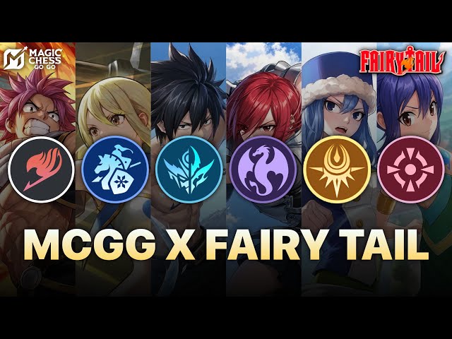 FAIRY TAIL Is Coming to Magic Chess!