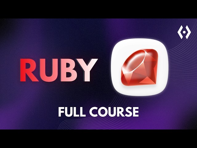 Ruby Course 2026 | Complete Ruby Programming for Beginners