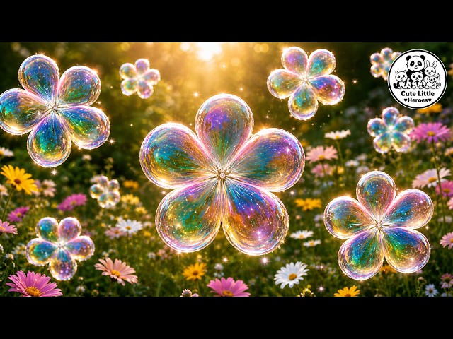 Magical Flower Bubbles & Calming Classroom Music | Autism and ADHD Regulation