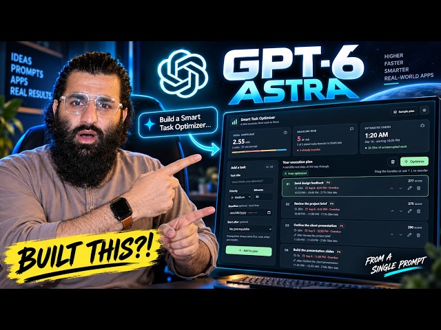 I Asked GPT-6 Astra to Build a FULL App in ONE Prompt… It Actually Worked 🤯