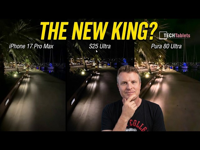 iPhone 17 Pro Vs Samsung Galaxy S25 Ultra Vs Huawei Pura 80 Ultra Camera Comparison
