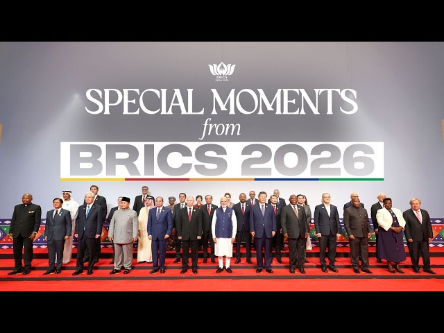 Special moments with the BRICS family! 🤝🌍