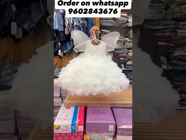 Dreamy Angel Princess Dress.!!#youtubeshorts#youtube#viralvideo#dress#fashion#croptop#cutebaby#frock