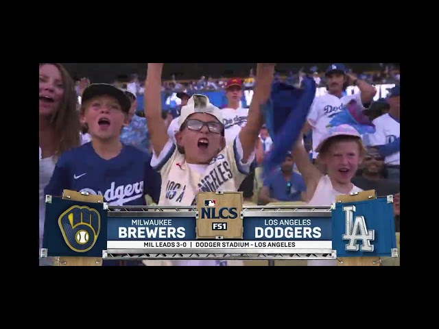 MLB Baseball on FS1 Milwaukee at LA Dodgers 