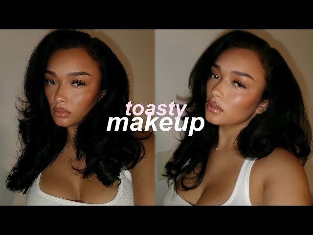 toasty fall makeup tutorial for beginners 🤍✨