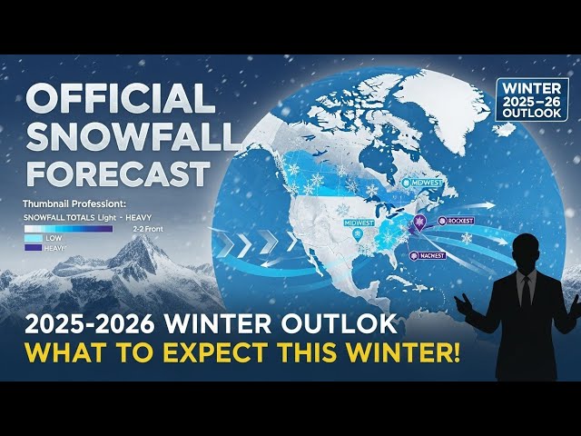 Official Snowfall Forecast 2025-2026: What to Expect This Winter!