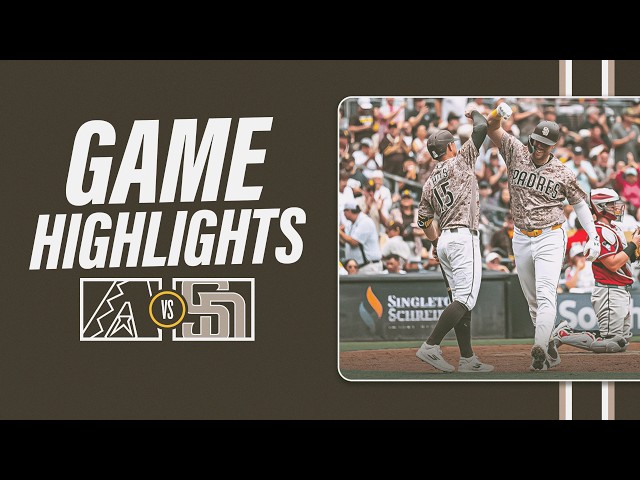 D-backs vs. Padres Game Highlights (9/27/26) | MLB Highlights