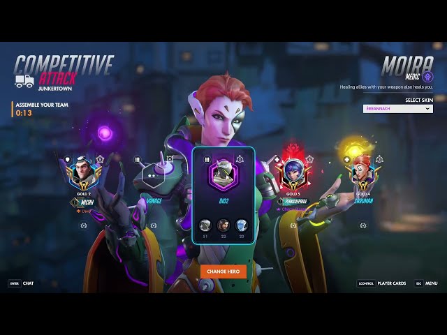 2074 Platinum SR Moira. Can I Progress?! Or will I go back down to Gold? :O Healing/Support Gameplay