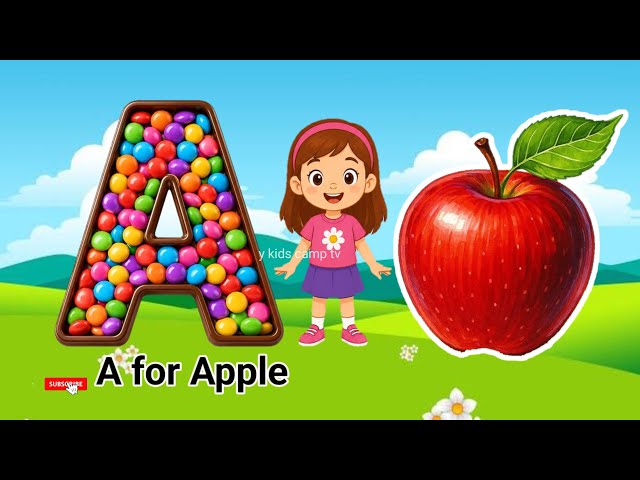 A for apple | कसेकबूतर |abcd song #असेअनार  phonics sounds of alphabets # abcd #1235 #nurseryrhymes​