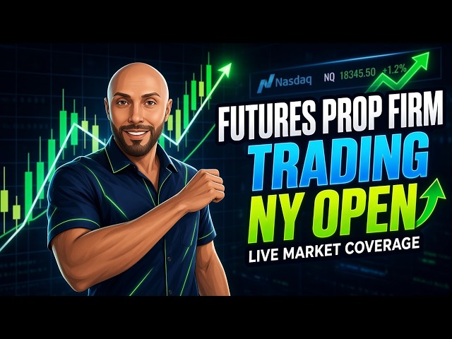 LIVE NQ Futures: The Exact Entries I’m Taking Right Now - 50k Eval Giveaway