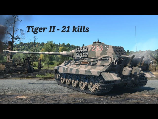 My best Tiger II Game Ever – 21 destroyed tanks - HDR