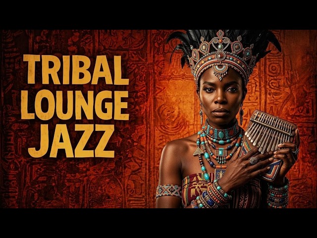 Tribal Lounge Jazz for Writing Flow Vol. 2 🌙 Sacred Afro Ritual Deluxe Midnight Sessions (1 Hour)
