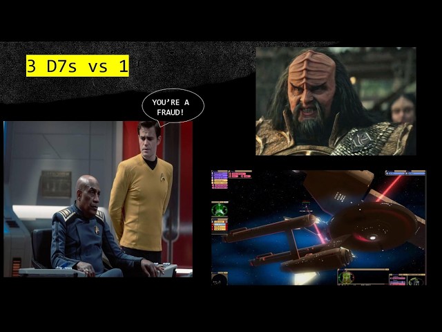 One Constitution-Class Ship vs. Three Klingon D7s | Strange New Worlds Battle