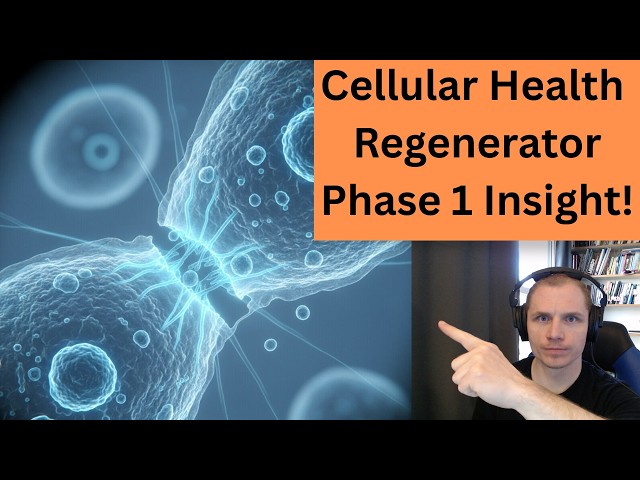 Cellular Health Regenerator - Phase 1 Insights!