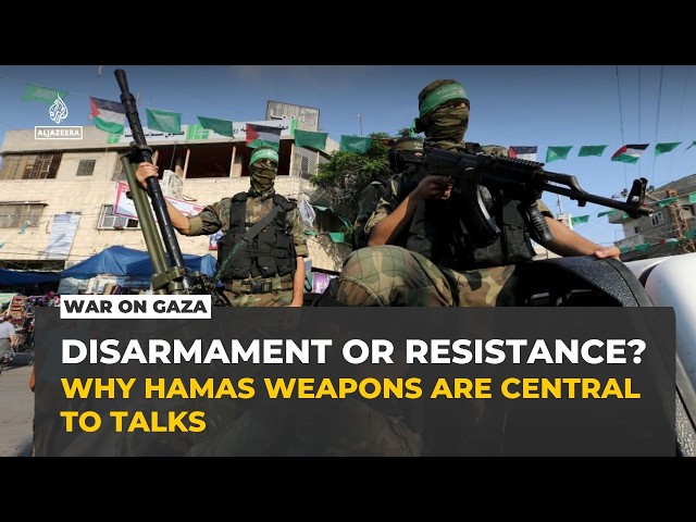 Hamas weapons remain central issue in Gaza future negotiations