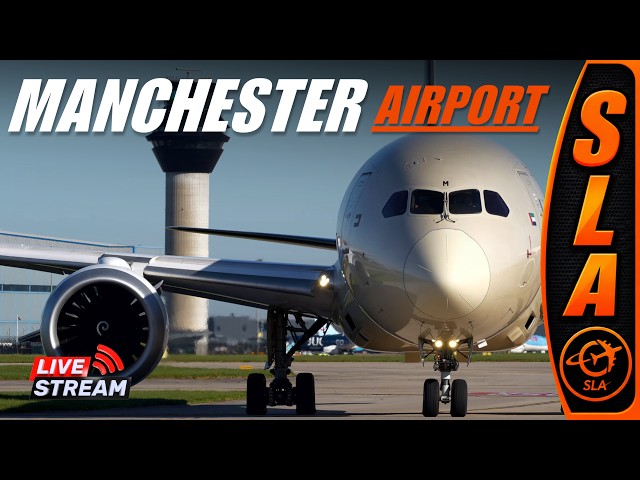 Airport watch - LIVE from Manchester Airport  |  A380s, 777s, A350s & more  | 24th Sep 26