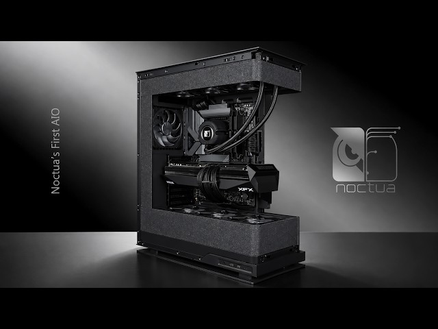 Noctua Blackout Gaming PC Build | Phanteks Evolve X2 | Core Ultra 7 270K Plus + RX 9070XT