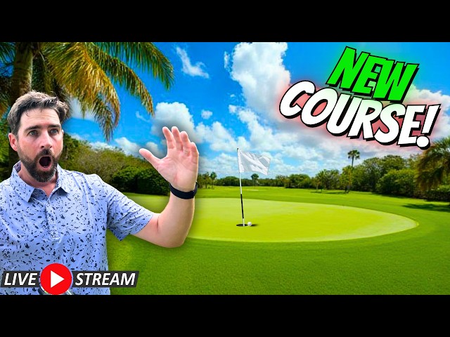 🔴LIVE GOLF - Playing One of Florida's BEST Public Courses | Sandridge GC