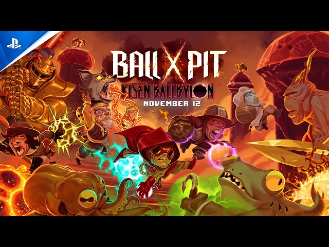 Ball x Pit - Risen Ballbylon Announcement Trailer | PS5 Games