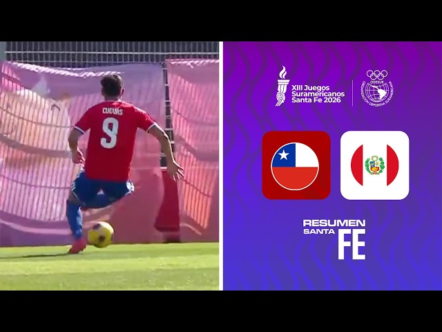⚽️Santa Fe Highlights: Chile vs. Peru - Men’s Soccer Bronze Medal Match 2026 South American Games