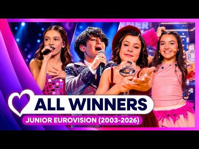 Junior Eurovision: ALL WINNERS (2003-2026)