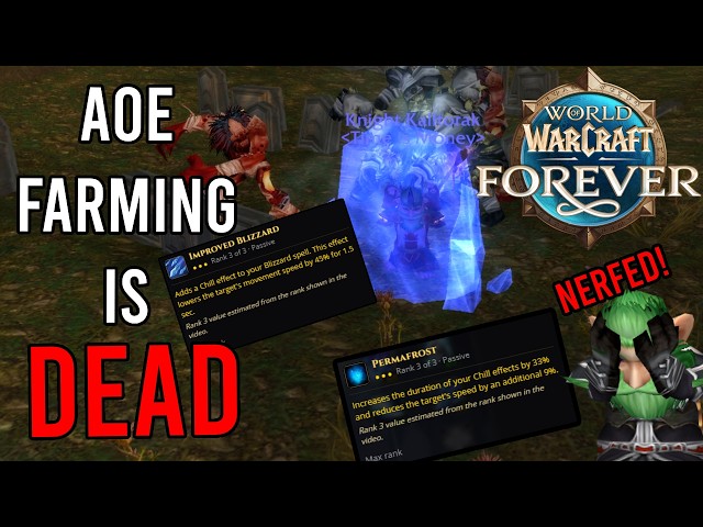 These Nerfs Will Change Mage AoE Farming Forever | World of Warcraft Forever