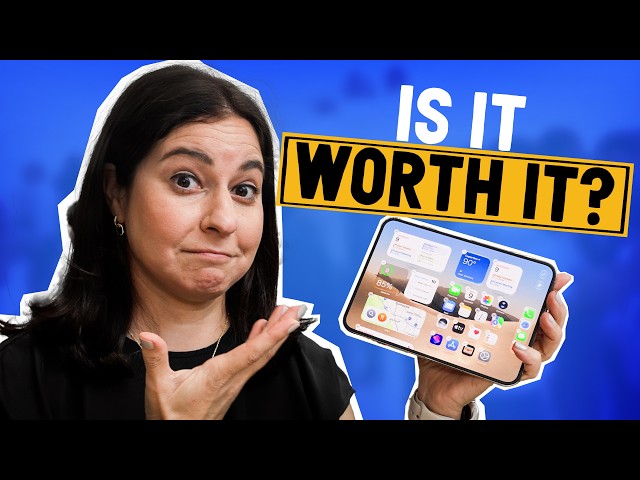 I Tested Apple's New FOLDABLE iPhone
