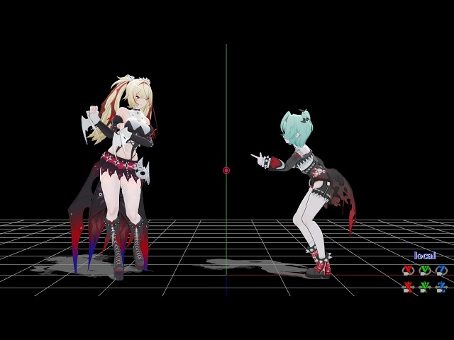 More MMD animating for ZZZ~