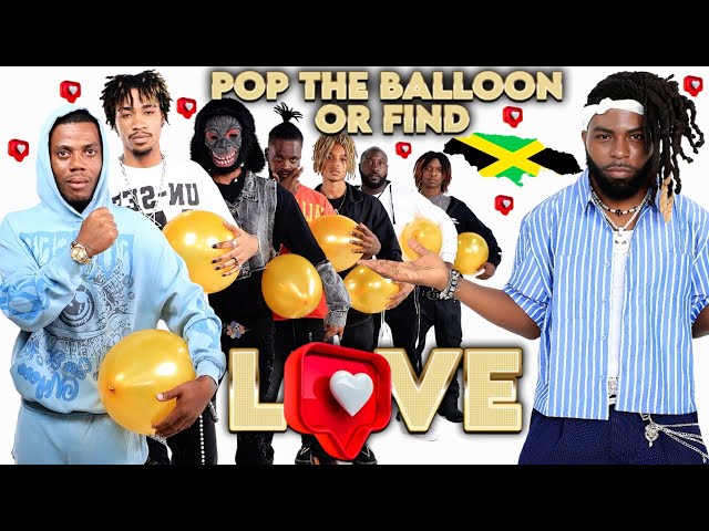 Pop The Balloon Or Find Love | Jamaica Edition | Fashion Tiktokers 