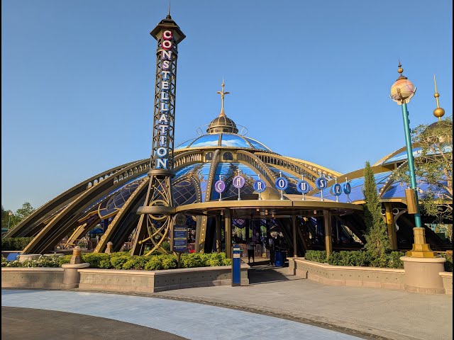 Constellation Carousel 4K Full Ride - Celestial Park - Universal Epic Universe