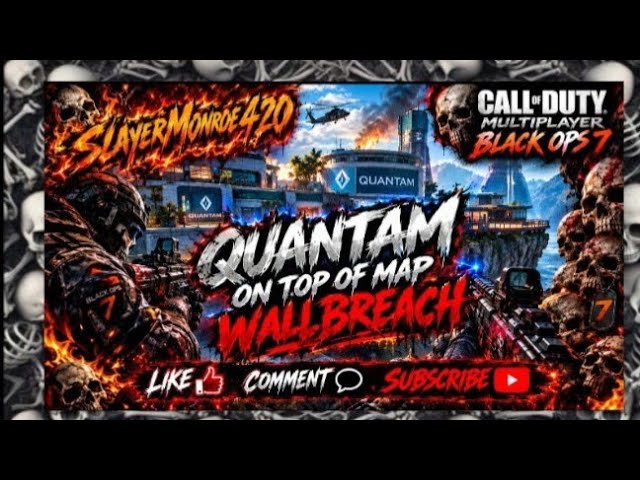BO7 QUANTUM ONTOP OF MAP WALLBREACH 