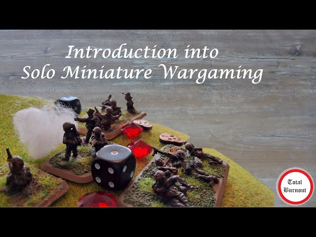 Introduction into Solo Miniature Wargaming