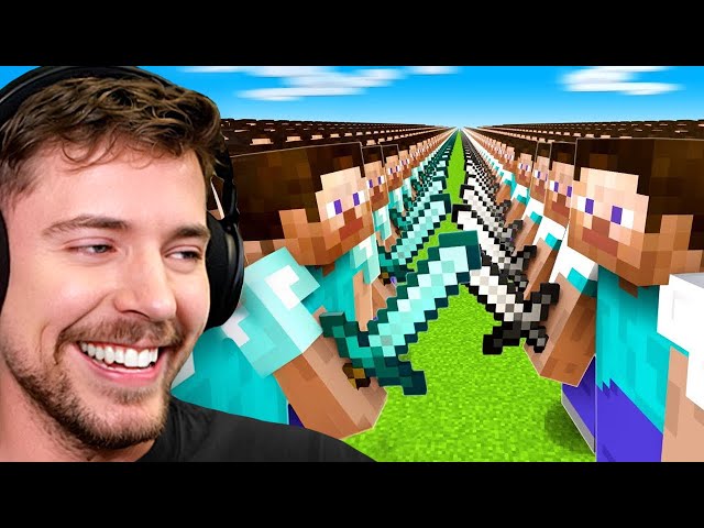 1000 vs 1000 Player War!
