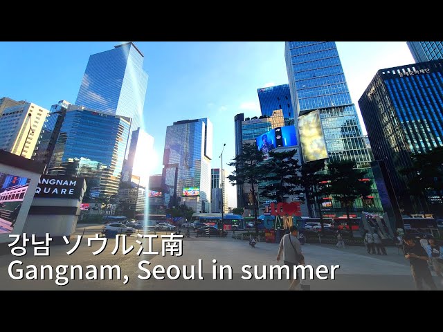 Explore Gangnam: The Heart of Seoul's Wealth & Development | VR Walk (Gangnam Style Area) 🇰🇷