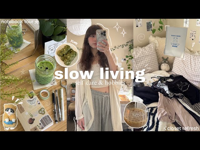 slow living vlog 🌱🧸 long-form content to relax, sleep, or eat to. no talking, cleaning, baking, etc.