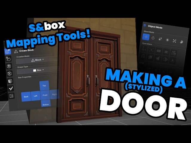 S&box Mapping Tools | Making a Door!