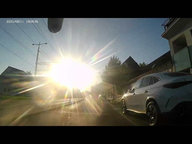 Boring bicycle commute - 20250811 #2
