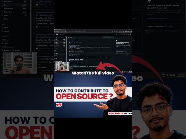 How to Start Open Source on GitHub? #shorts