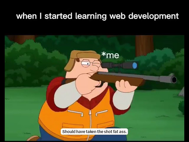 When I Started Learning Web Development 💀😂 | HTML & CSS Be Like #shorts