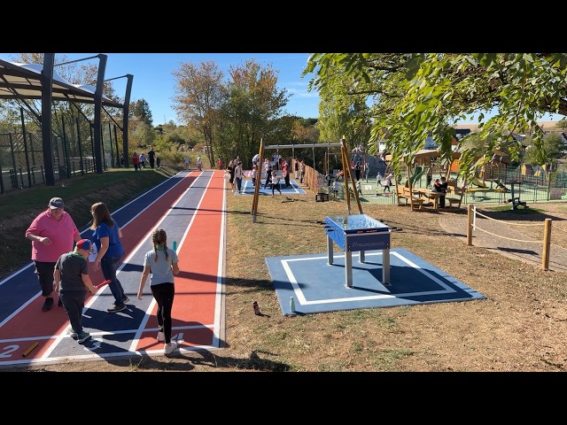 A sports and leisure area created in Etting