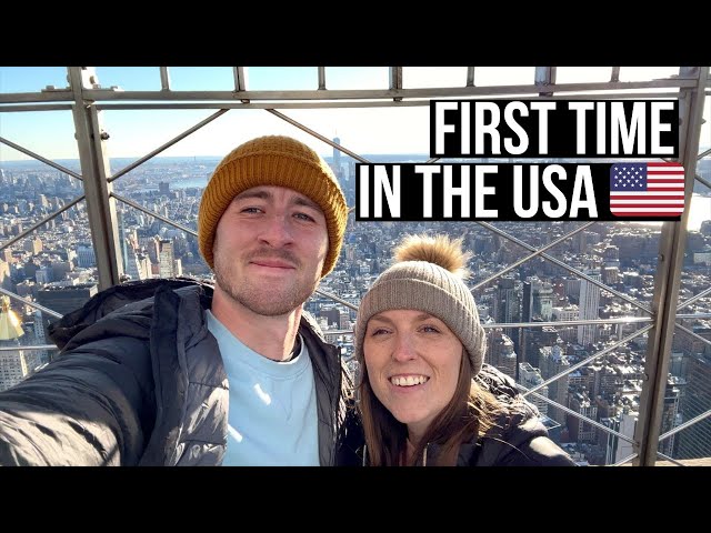 FIRST TIME IN THE USA 🇺🇸