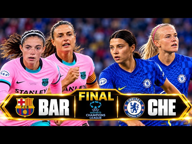 HISTORY WAS MADE! 🤯🏆 Barcelona vs Chelsea in a Battle for FIRST-EVER European Glory | UWCL 2021