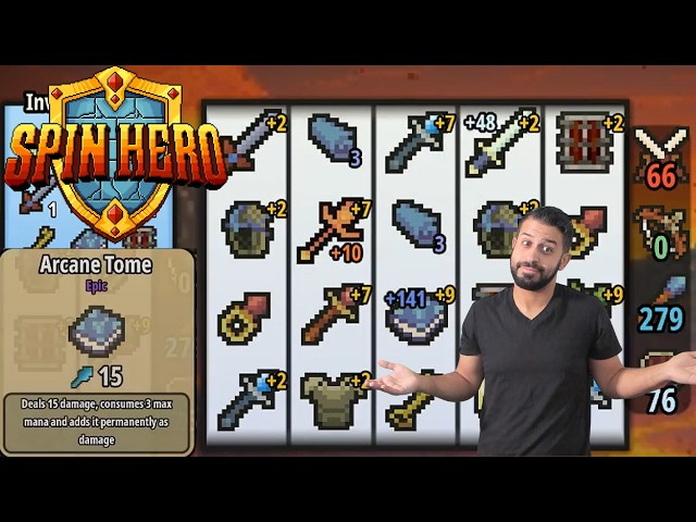 Slots? Roguelike? Magic? What's NOT to like!? (Spin Hero)