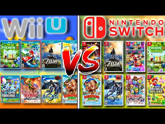 Are the Wii U Games On Switch ACTUALLY BETTER?