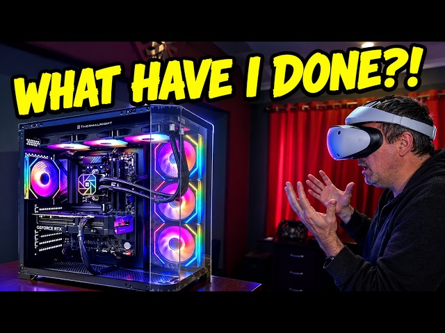 VR, Mods, PS5 Surprise! 40 Year Console Gamer Tries Gaming PC