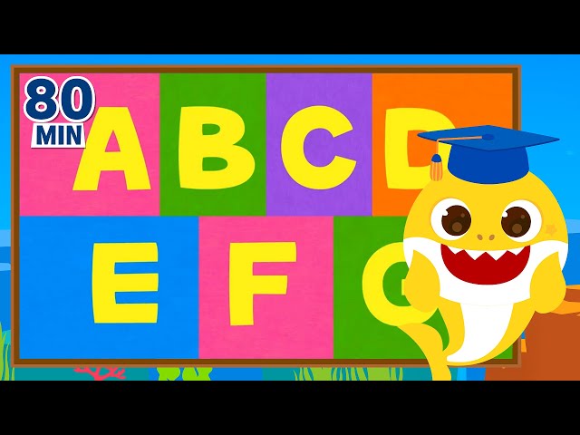 [TV] Learn ABC with Baby Shark | Alphabet & Phonics | Baby Shark Classroom - Learning for Kids