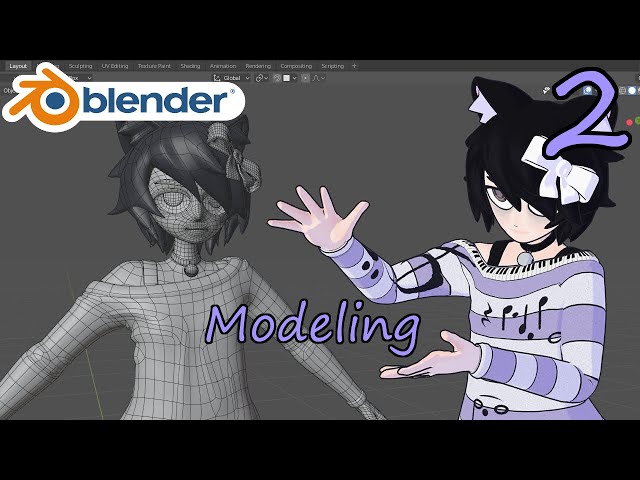 How to Make a 3D VTuber Avatar From Scratch, Part 2: Modeling