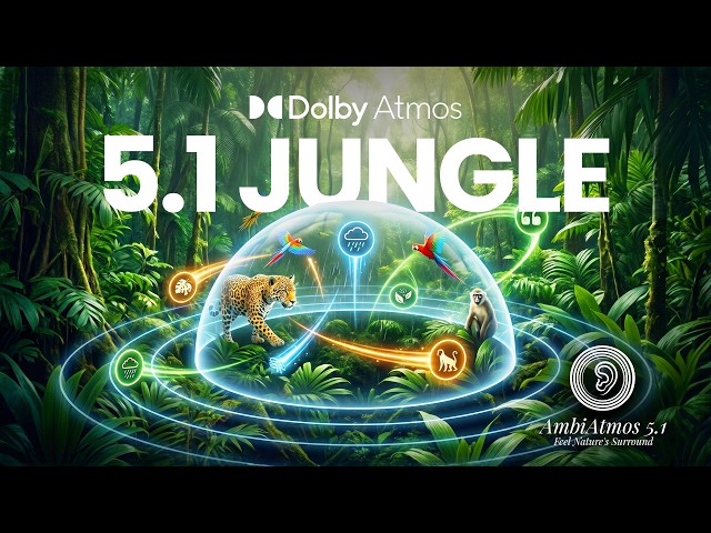 5.1 Atmos Jungle Surround Sound Test - Dolby 4K HDR