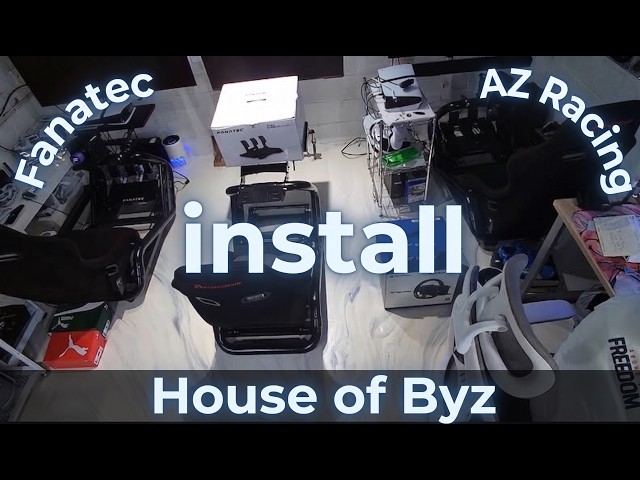 Fanatec DD Pro & V2 Pedals Install on the AZ Racing SV-R Cockpit Part 3