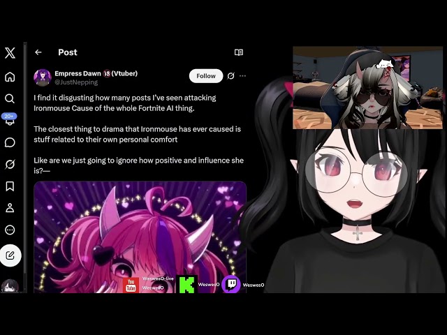 Gotta love the #iron mosy hypocrasy—Ft. Revsays desu #vtuber #envtuber